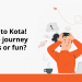 A kid to Kota.