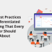 Best Practices for learning
