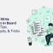 how to write answers in board exams