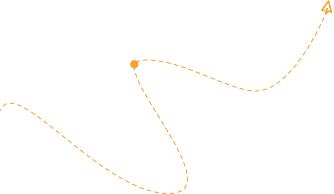 orange arrow